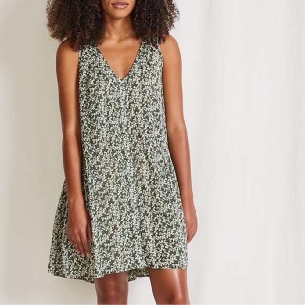 Apiece Apart Rosarito Floral organic cotton  Mini Dress